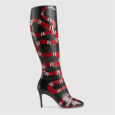 gucci snake boot|More.